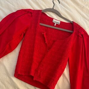 Ganni top size 36